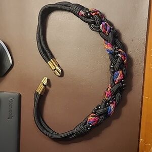 Vintage Rope Beaded Stretch Belt